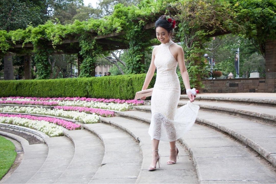 Elle Zeitoune Mirabella Dress White Size 6 for rent on The Volte - main image