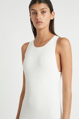 Sir The Label Marcelle Open Back Midi Dress White Size 2 | AU 10 for rent on The Volte - image 2