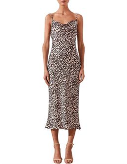 Shona Joy Isabella Bias Midi Dress Print Size 8 for rent on The Volte - image 1