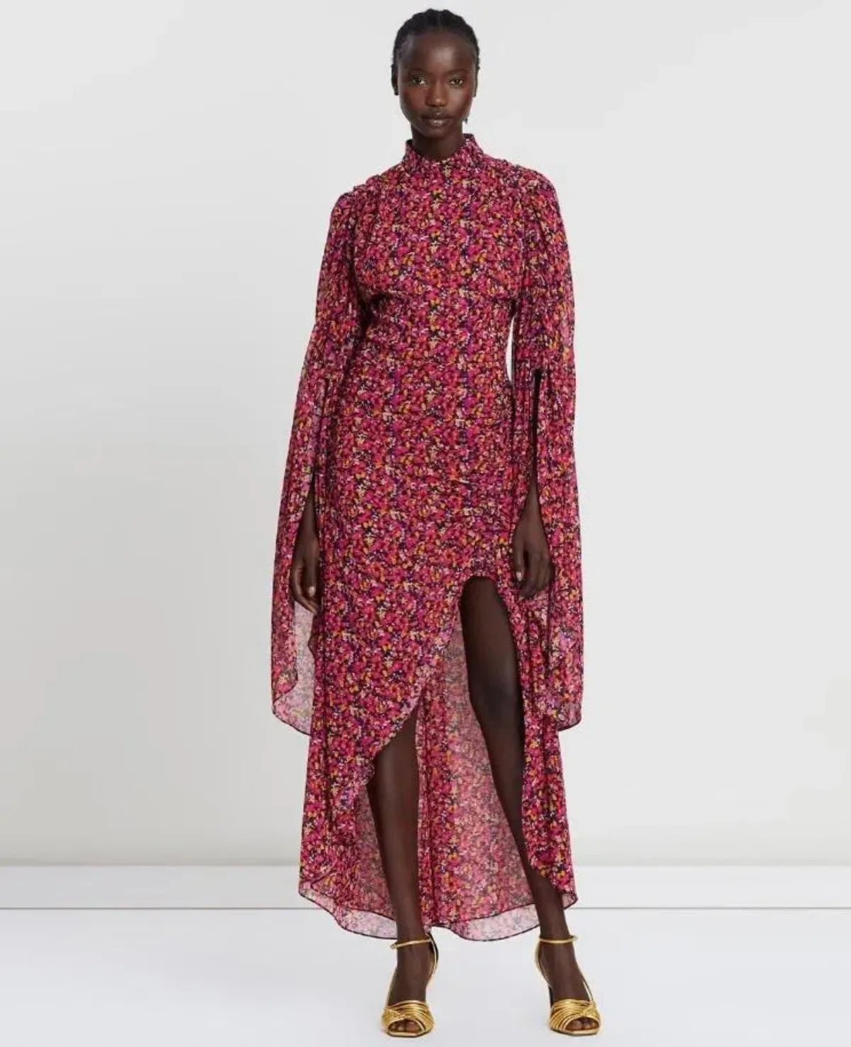 Camilla and Marc Lilia Ruched Dress Floral Size 6 - Image 1