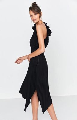 Mossman The Lady Like Dress Black Size 12 for rent on The Volte - image 4