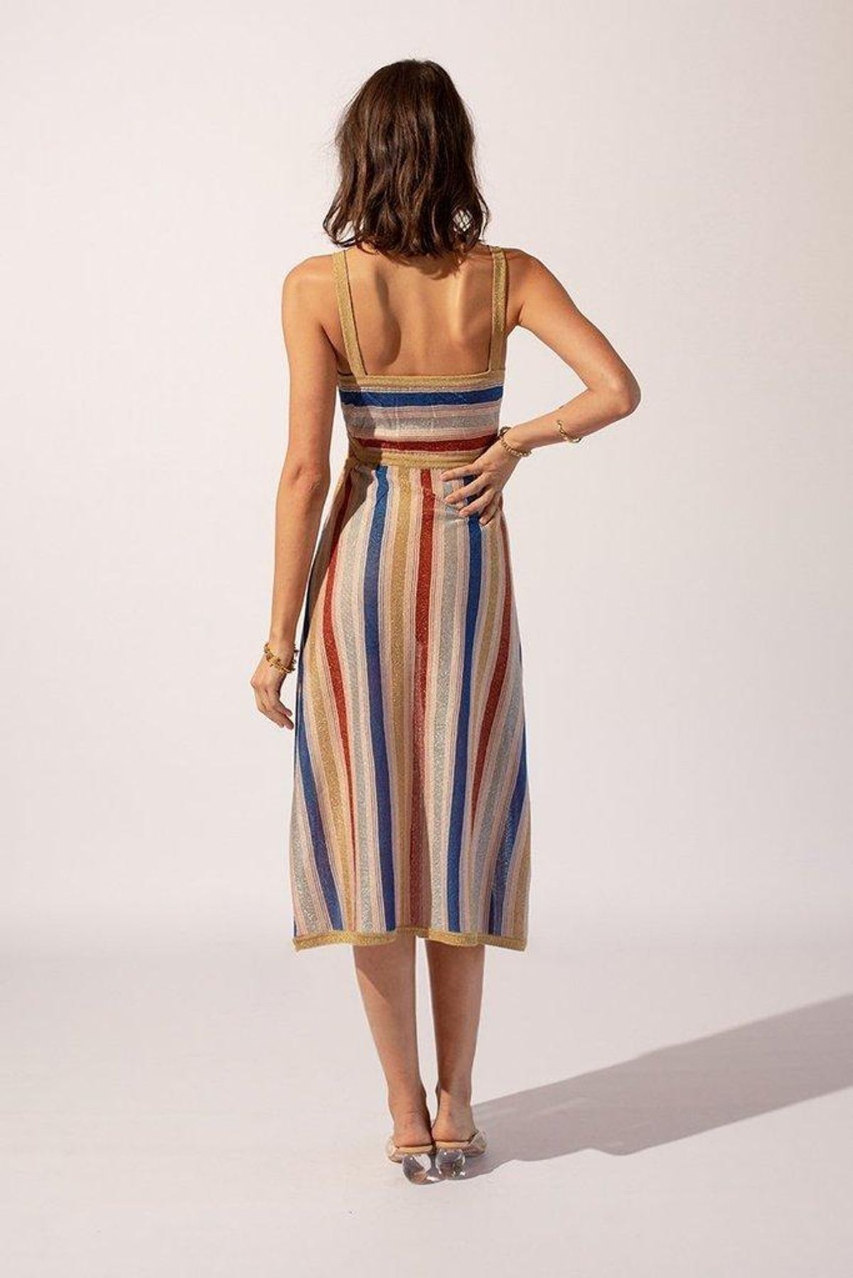 Suboo Mila Stripe Dress Print Size 6 - Image 2