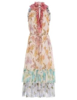 Zimmermann Tempo Frilled Midi Dress Print Size 14 for rent on The Volte - image 3