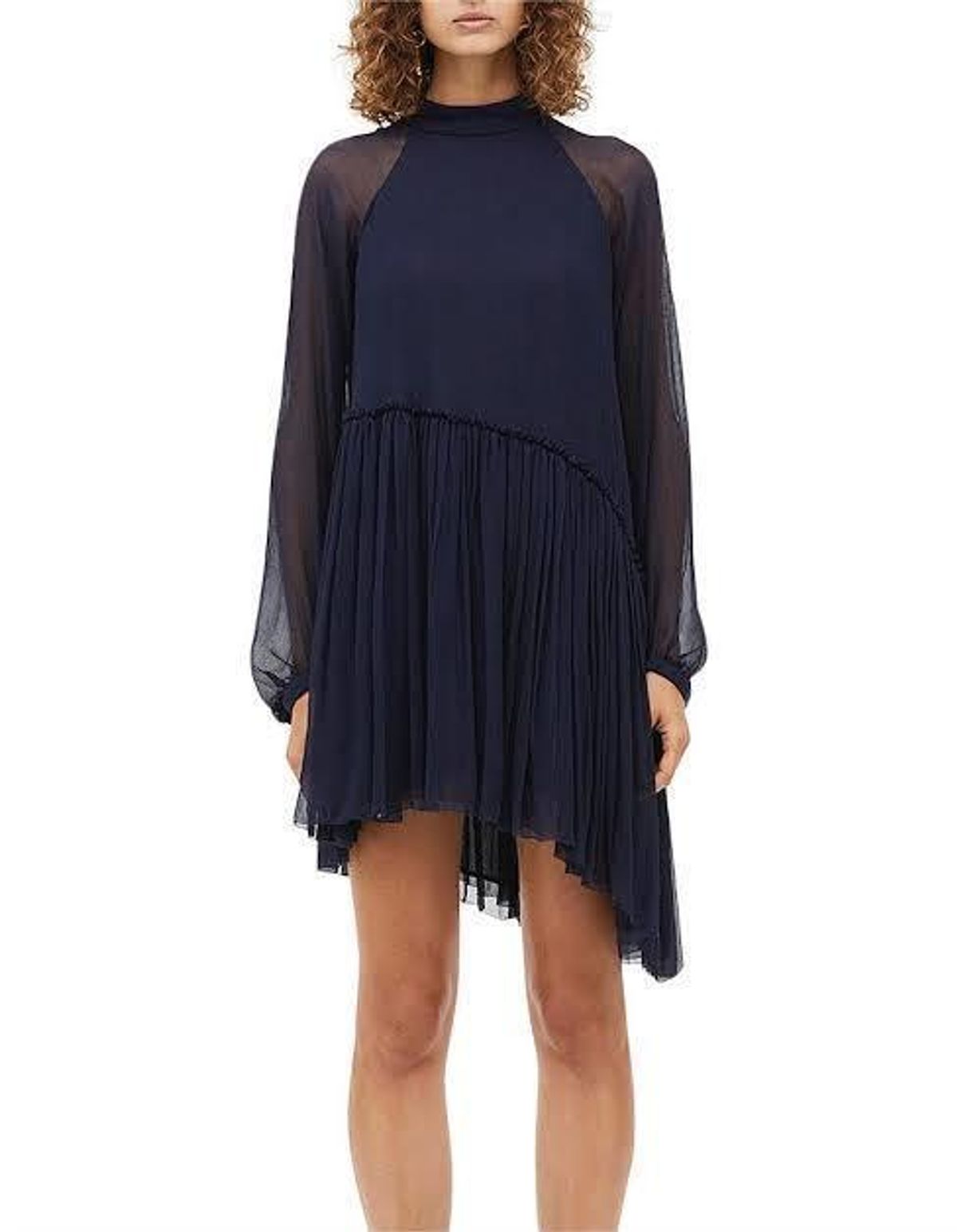 Manning Cartell Featherweight Mini Dress Blue Size 10 for rent on The Volte - main image