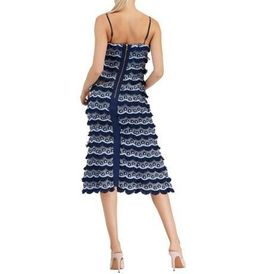 Keepsake the label Midi Dress Navy Blue Size 8 for rent on The Volte - image 3