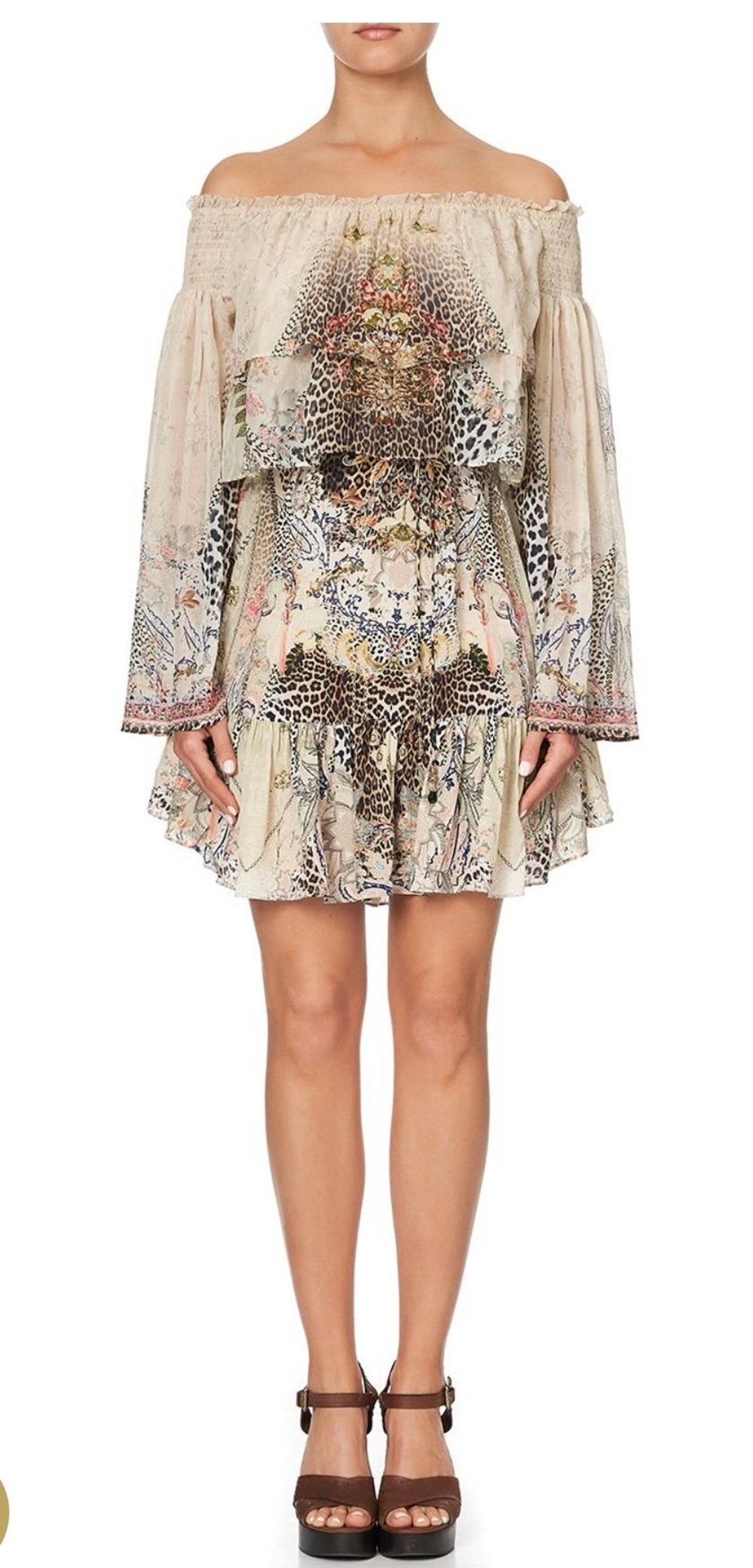 Camilla Forever Forever Tiered Ruffle Dress Print Size 14 - Image 5