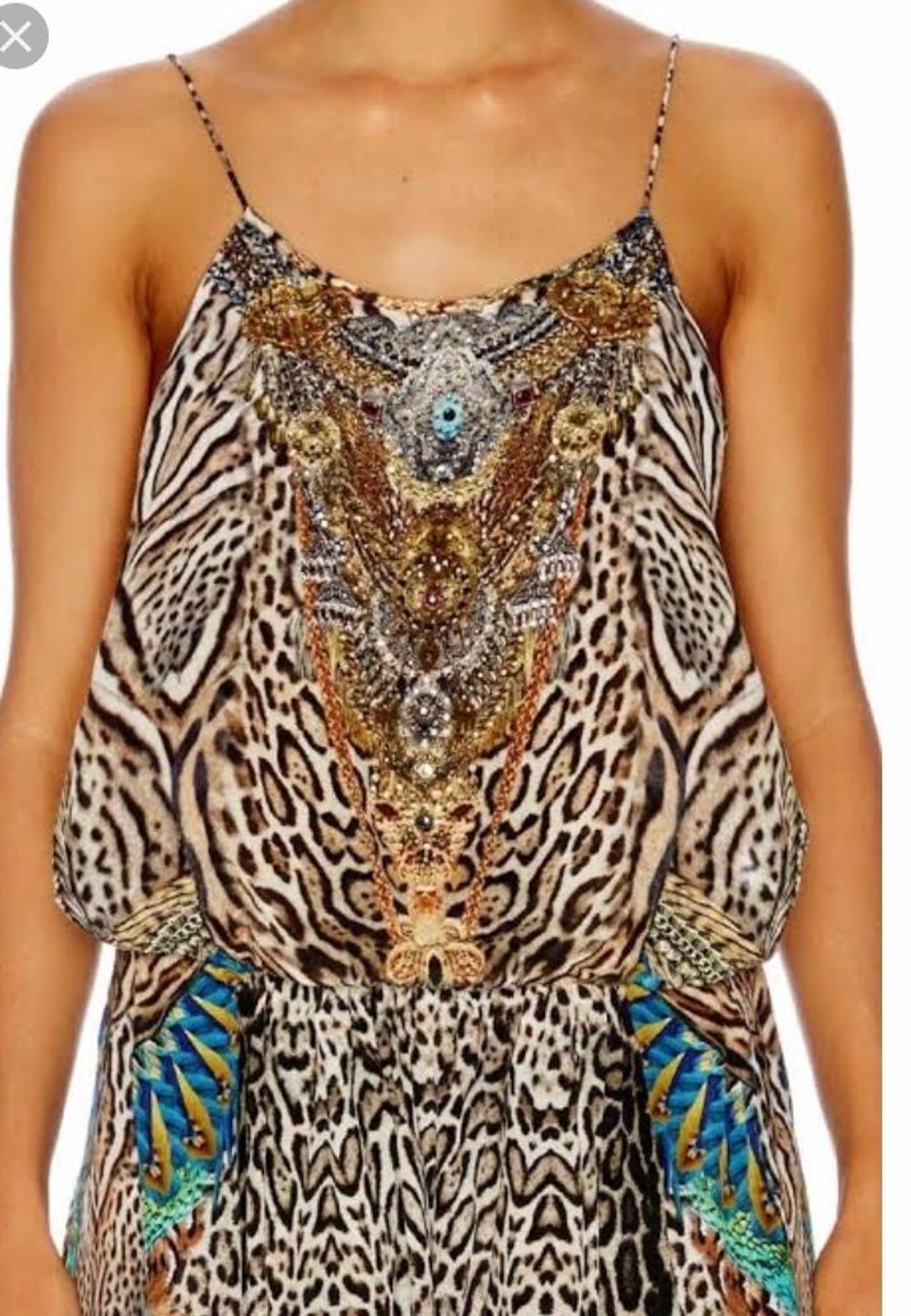 Camilla 'Warrior Wanderlust' playsuit size 2 for rent on The Volte - main image