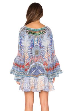 Camilla 'Concubine' A Line Frill Dress Size 2 (12) for rent on The Volte - image 7