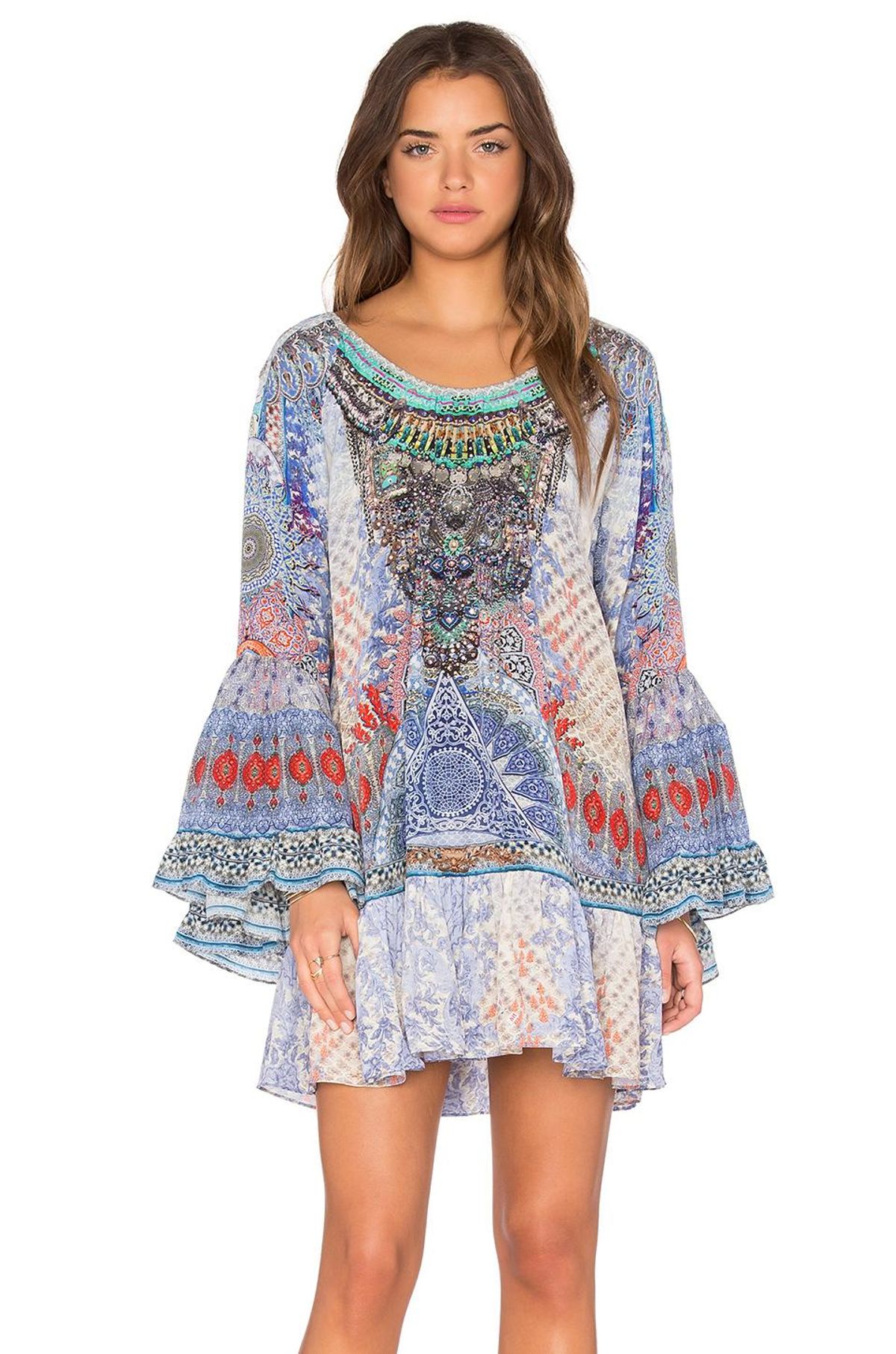 Camilla 'Concubine' A Line Frill Dress Size 2 (12) - Image 5