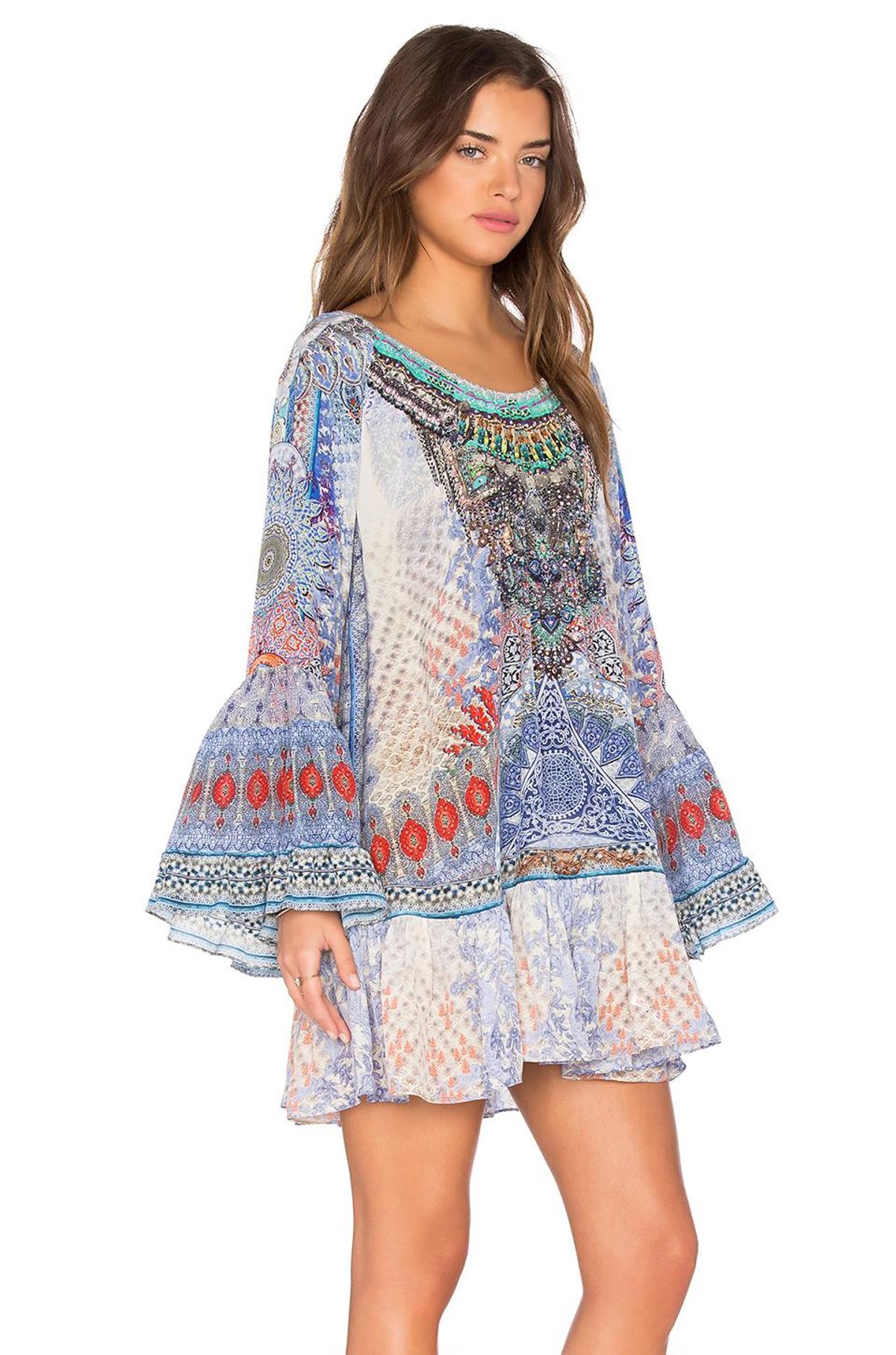 Camilla 'Concubine' A Line Frill Dress Size 2 (12) - Image 6