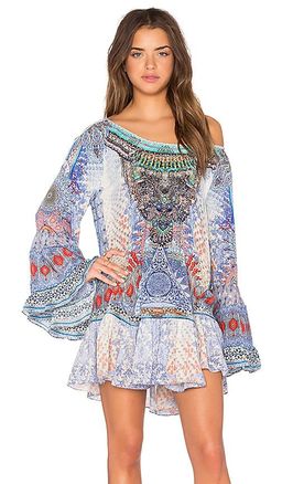 Camilla 'Concubine' A Line Frill Dress Size 2 (12) for rent on The Volte - image 4