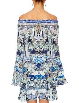 Camilla 'Cloud Dancer' A Line Frill Dress Size M for rent on The Volte - image 4