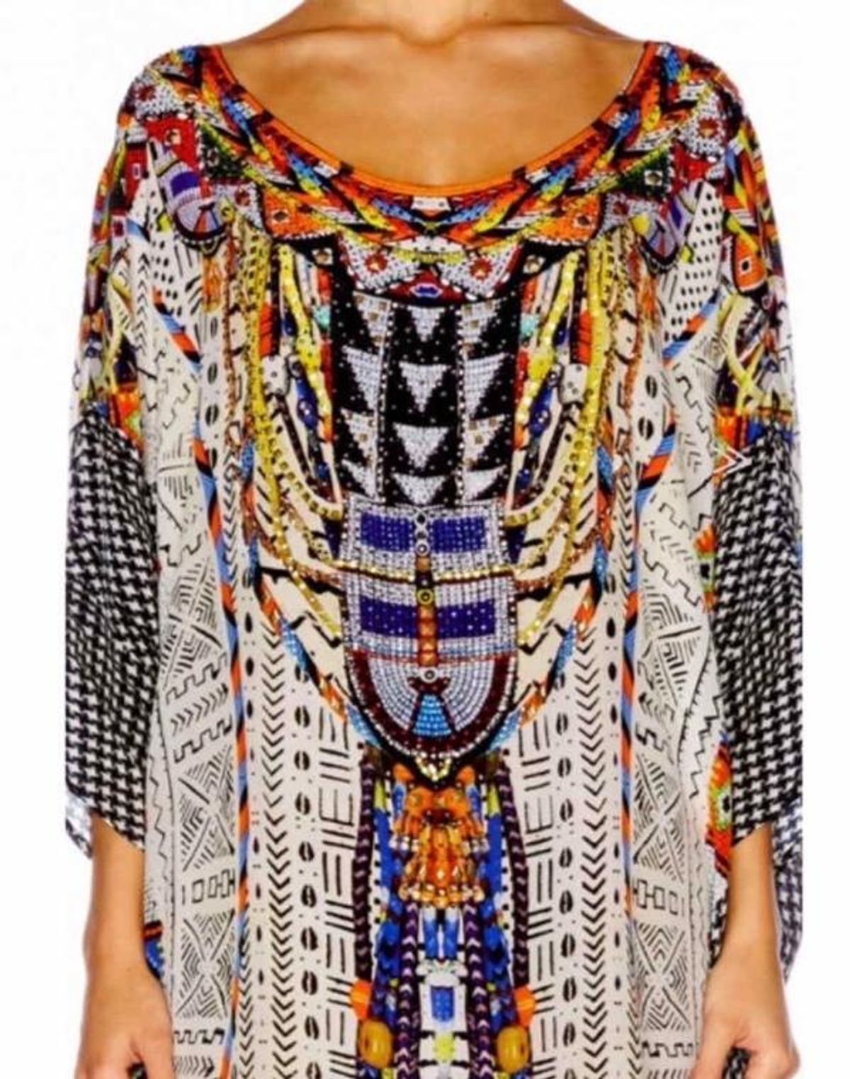 Camilla Echoes of Engai Scoop Back Hem Dress One Size - Image 5