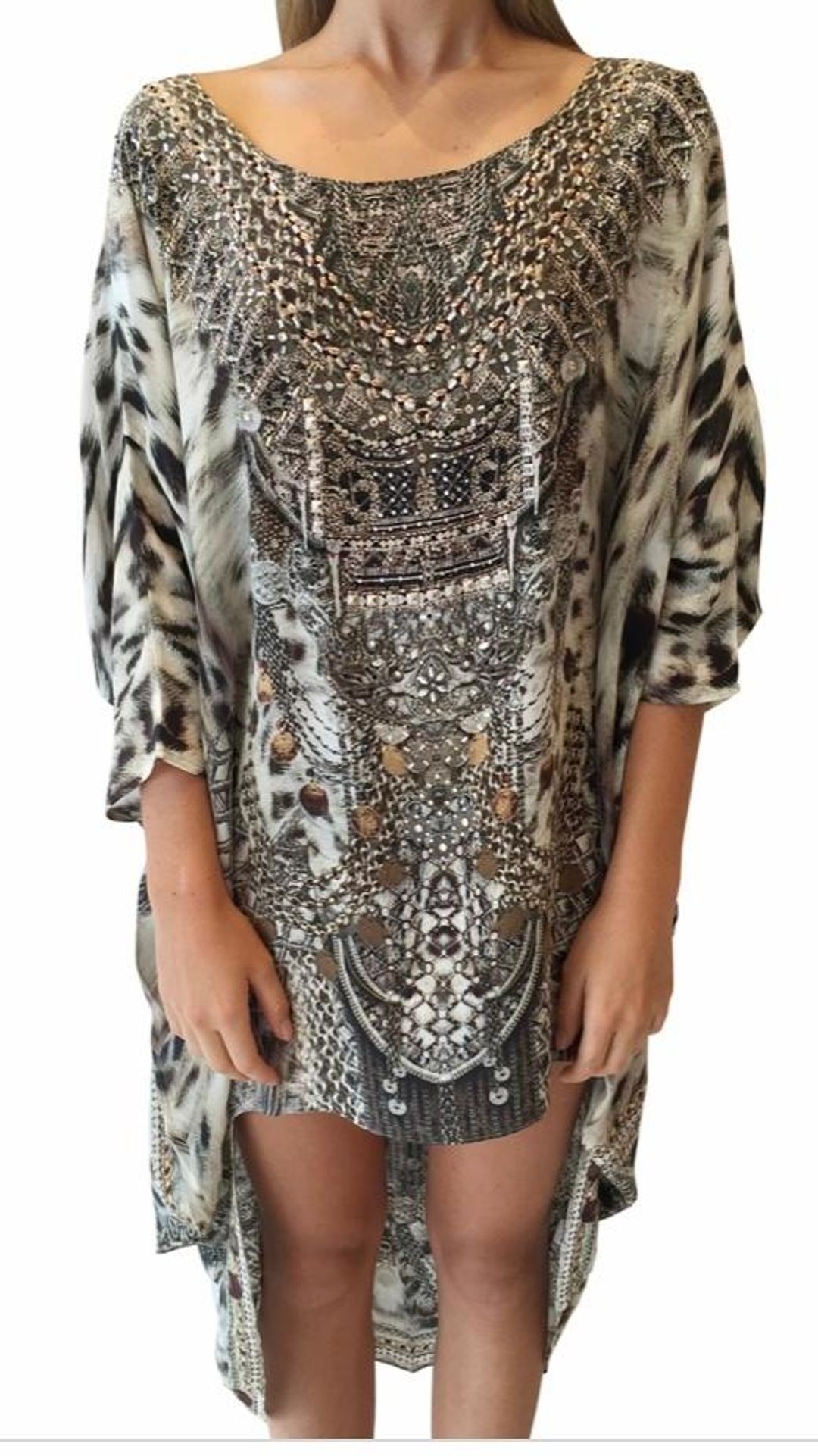 Camilla 'Espiritu' scoop back free size for rent on The Volte - main image