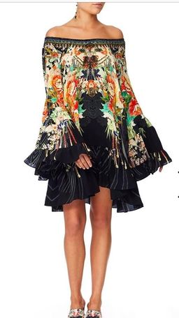 Camilla 'Queen of Kings' A-line frill dress Size L for rent on The Volte - image 2