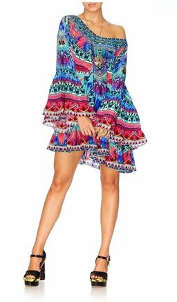 Camilla 'Skyfall' A Line Frill Dress Size M for rent on The Volte - image 4