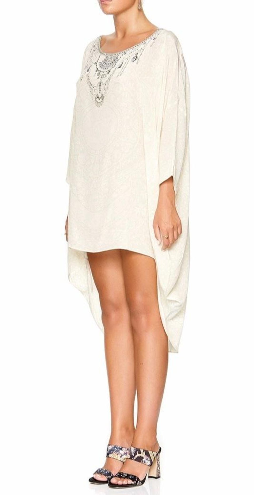 Camilla 'Dentelle Blanche' Scoop Back Free Size for rent on The Volte - main image