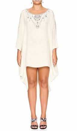 Camilla 'Dentelle Blanche' Scoop Back Free Size for rent on The Volte - image 6