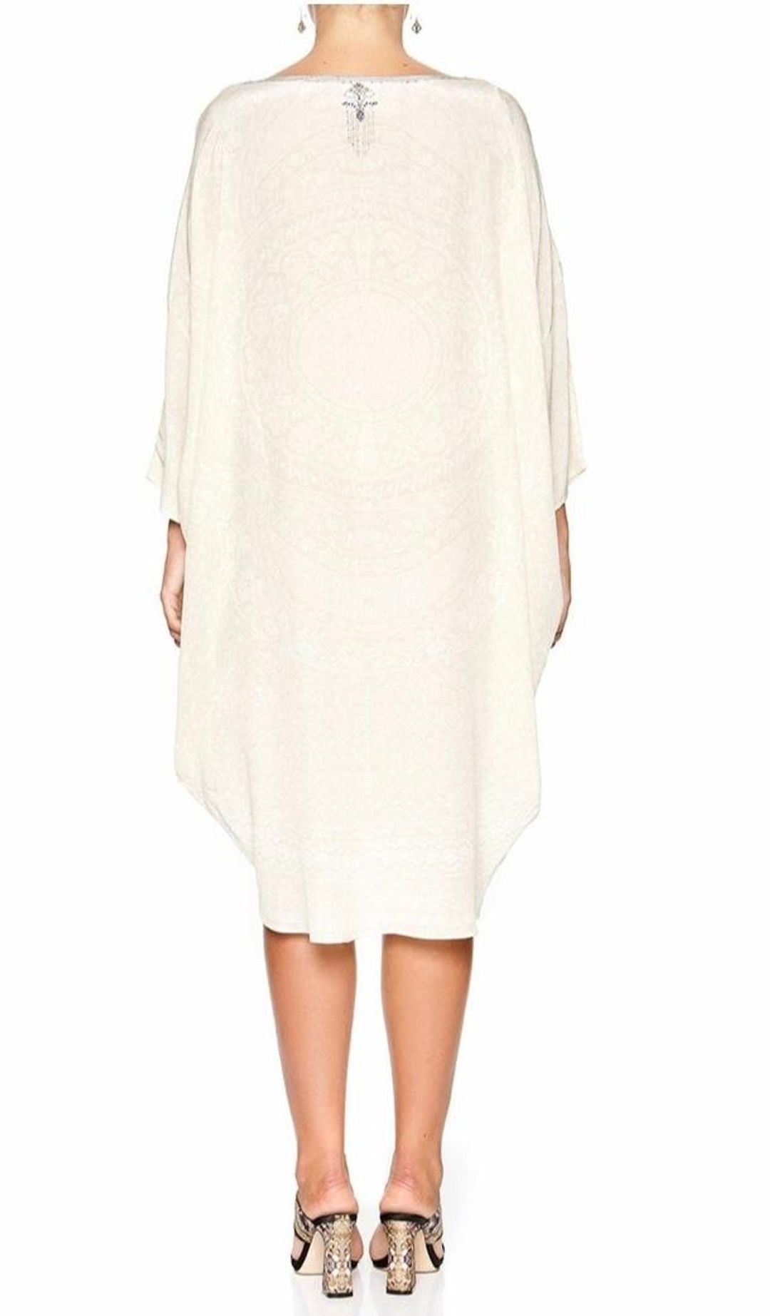 Camilla 'Dentelle Blanche' Scoop Back Free Size for rent on The Volte - main image