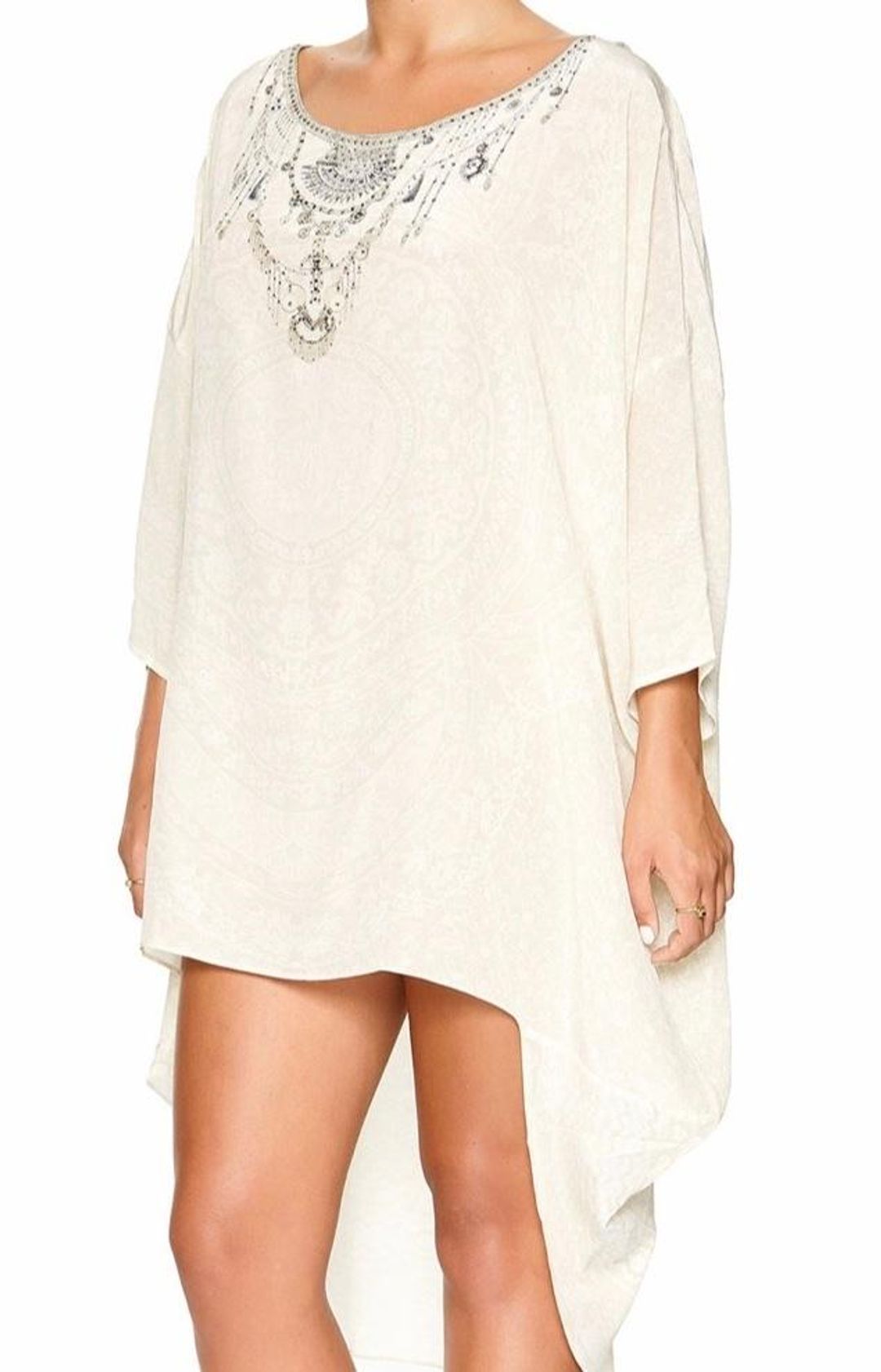 Camilla 'Dentelle Blanche' Scoop Back Free Size for rent on The Volte - main image