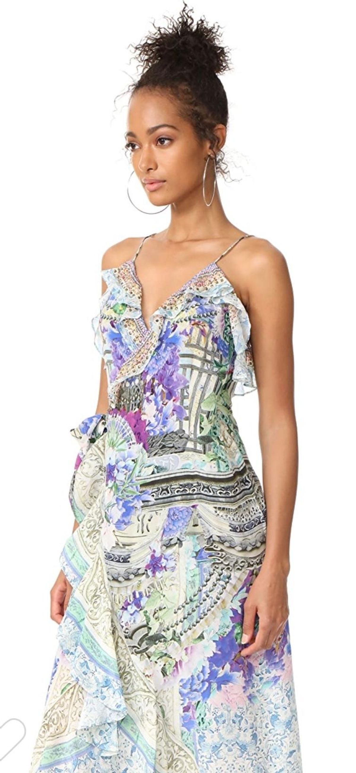 Camilla Dear Diary Dress with Frill and Long Back Size M - Image 7