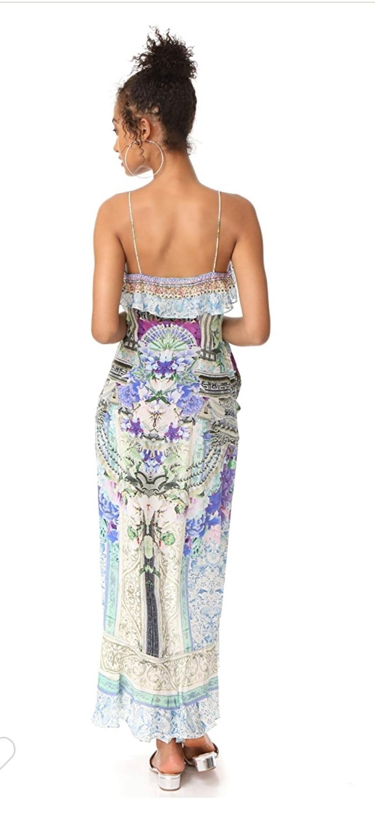 Camilla Dear Diary Dress with Frill and Long Back Size M - Image 2