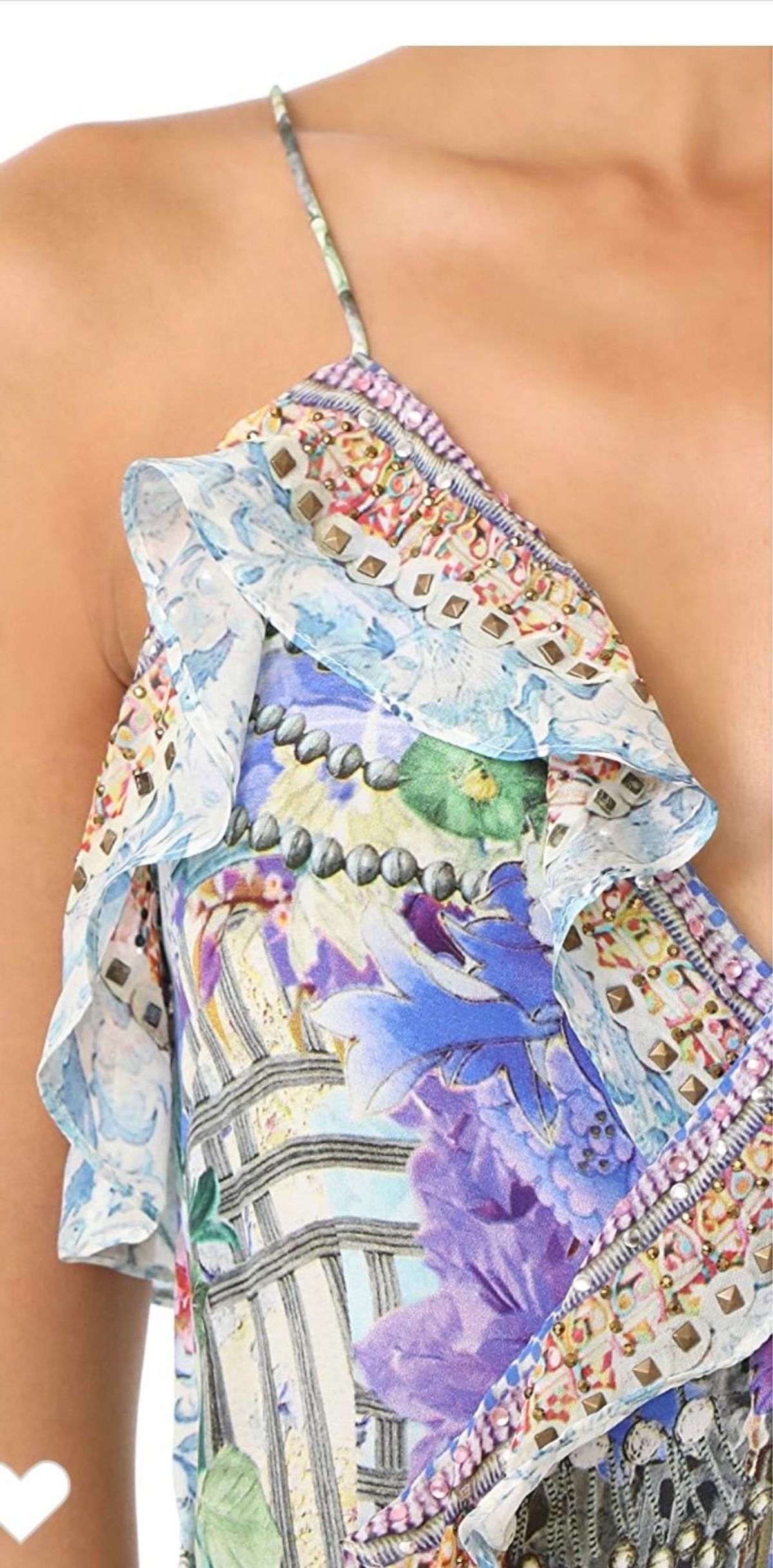 Camilla Dear Diary Dress with Frill and Long Back Size M - Image 6