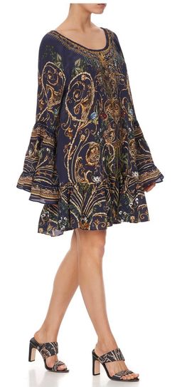 Camilla Seven Day Weekend A Line Frill Dress Print Size XL for rent on The Volte - image 5