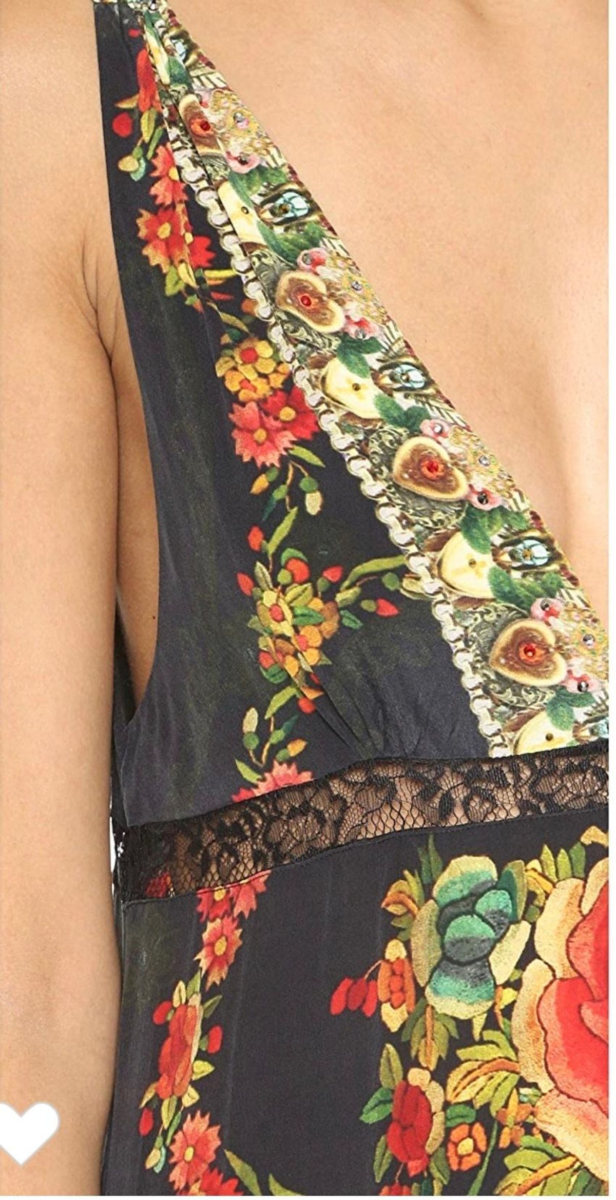 Camilla Lift the Veil V Neck Maxi Dress Print Size 14 - Image 6