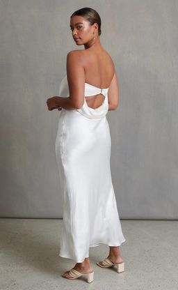 Bec & Bridge Moon Dance Strapless Dress White Size 6 for rent on The Volte - image 2