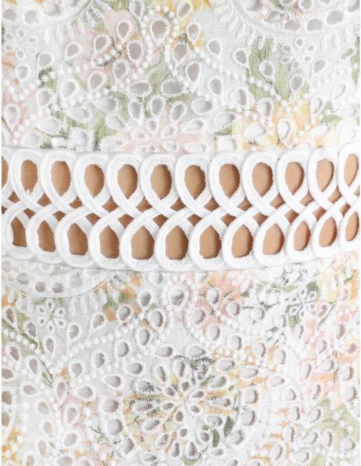 Zimmermann Amelie Embroidered Midi Sundress Floral Size 6 - Image 2