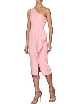 Shona Joy Ava O/S Peplum Midi Dress Size 8 for rent on The Volte - image 2