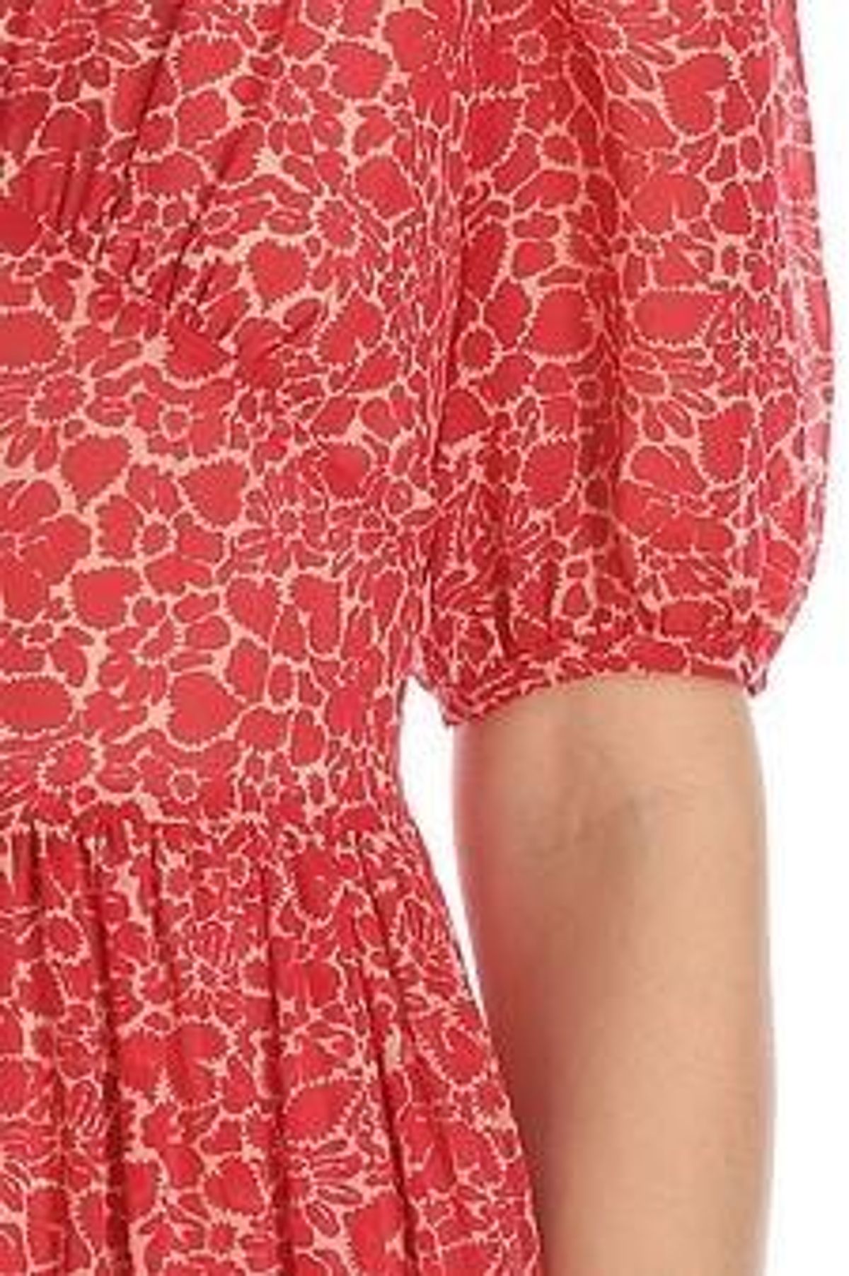 YB J'aime Geranium Silk Chelsea Dress size 10 - Image 3