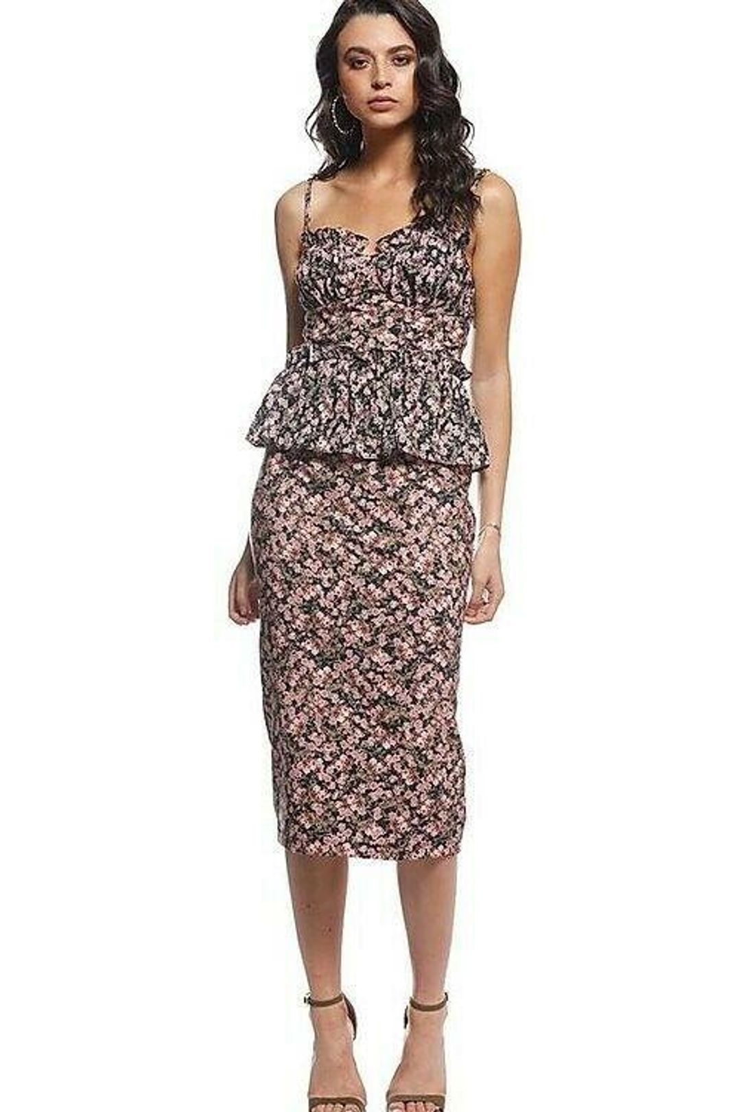 Pasduchas Floral Dress Print Size 8 for rent on The Volte - main image