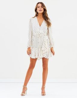 Shona Joy Karina Puff Sleeve Dress Print Size 8 for rent on The Volte - image 1