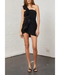 Bec & Bridge Loco Motion Dress Black Size AU 8 for rent on The Volte - image 1