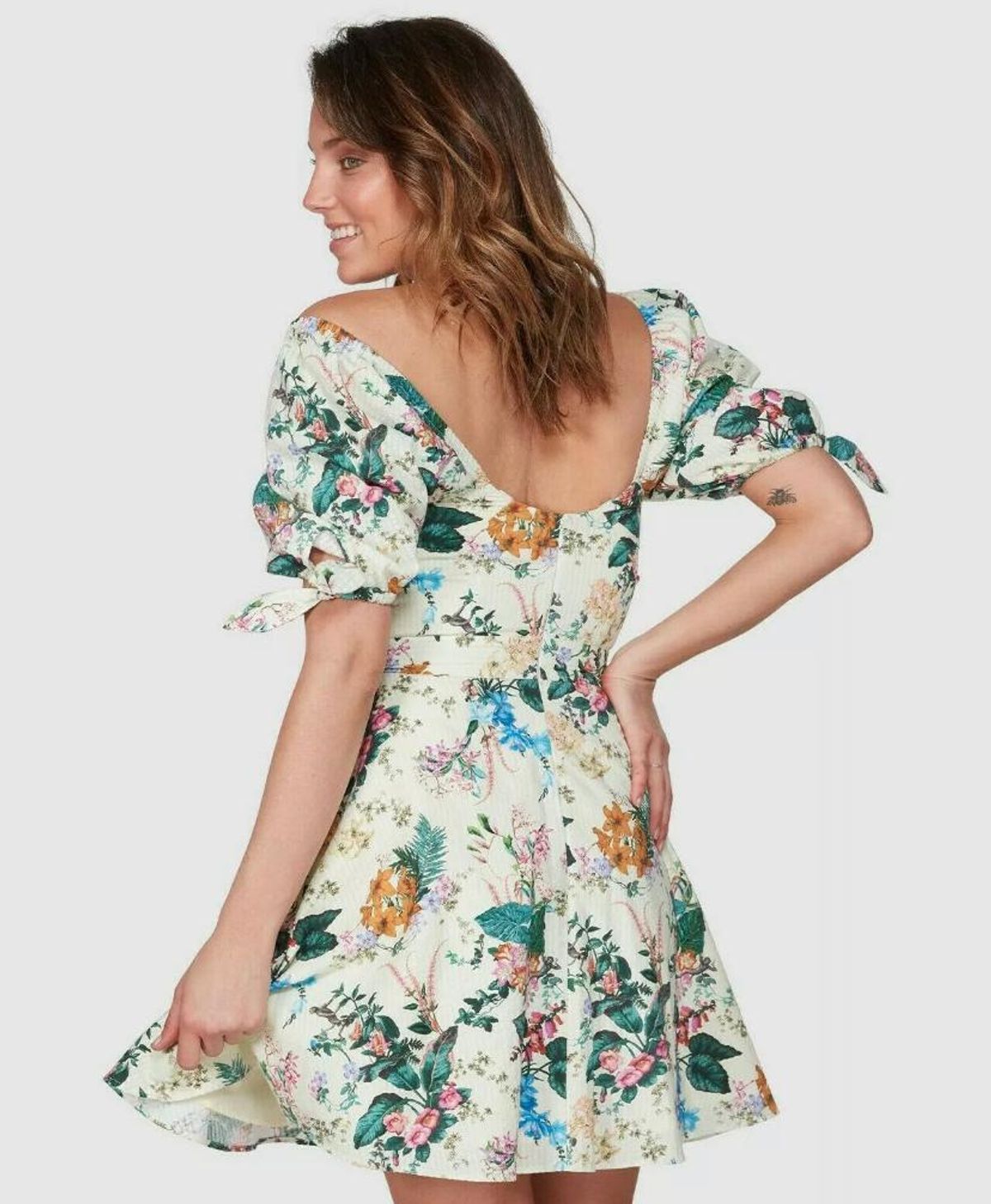 Tigerlilly Kalani Mini Dress Print Size 14 - Image 3