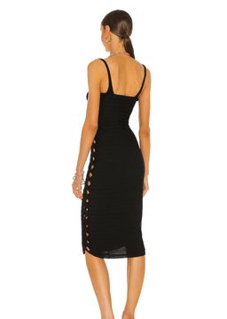 Dion Lee Black Mirror Braid Strap Dress Black Size 8 for rent on The Volte - image 2