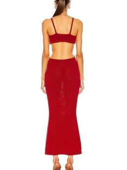 Cult Gaia Serita Dress Red Size 8 for rent on The Volte - image 2