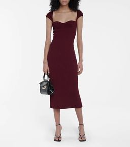 Khaite Allegra Dress Red Size 10 for rent on The Volte - image 1