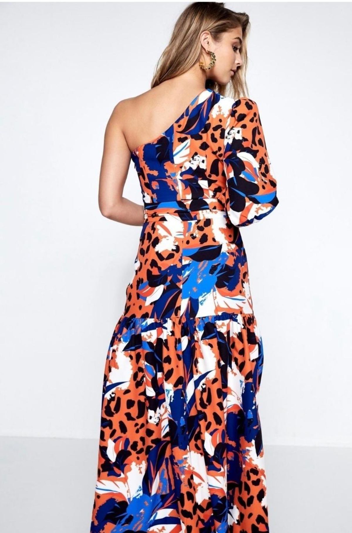 Mossmann Untamed Maxi Dress Print Size 8 - Image 2