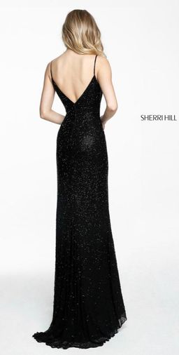 Sherri Hill Dress Black Size 6 for rent on The Volte - image 2