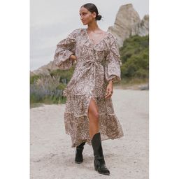 Spell Leopard Ada Gown Print Size 12 for rent on The Volte - image 3