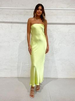 Bec and Bridge Citrus Sweeti Midi Dress Green Size 10 for rent on The Volte - image 2