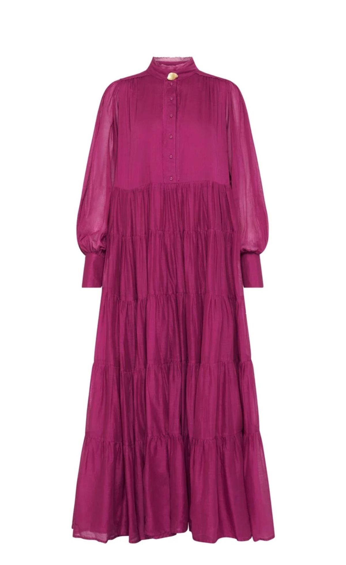 Aje Run Free Maxi Dress Pink Size 8 - Image 2