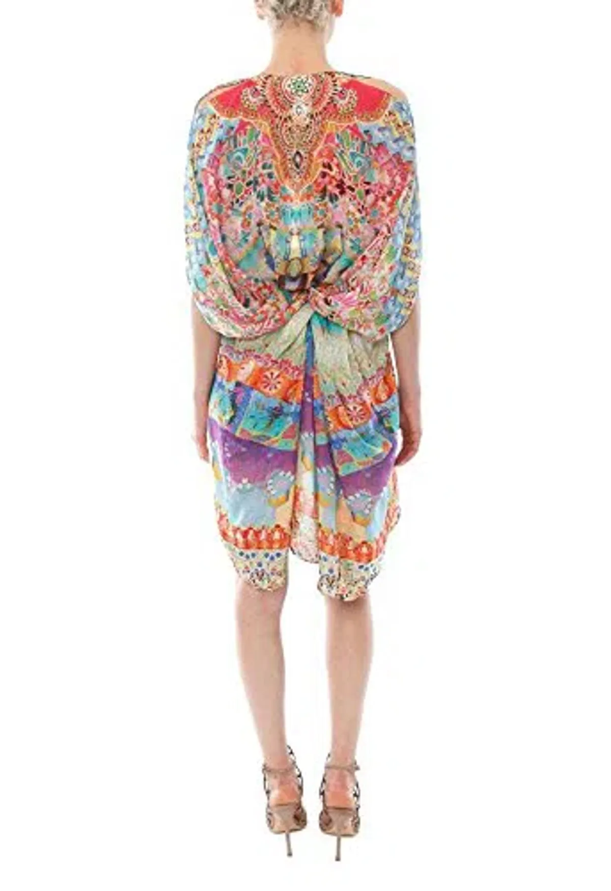 Camilla Casa Mila Belted Kaftan Dress Print Size 12 - Image 2