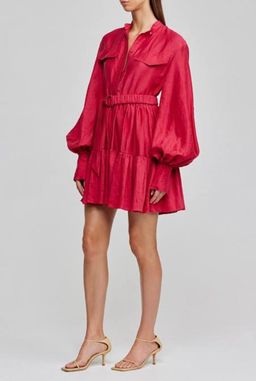 Acler Lalor Dress Red Size 8 for rent on The Volte - image 2