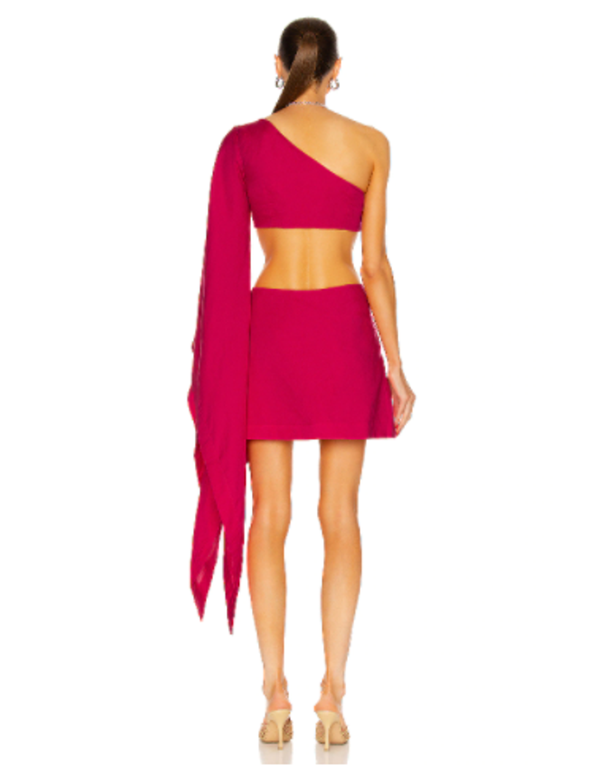 Cult Gaia Lucienne Dress Pink Size 6 - Image 2