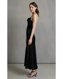 Bec & Bridge Moon Dance Midi Dress Black Size AU 8 for rent on The Volte - image 2