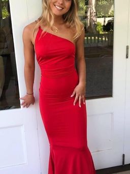 Abyss by Abby Jadore Gown Red Size 6 for rent on The Volte - image 5